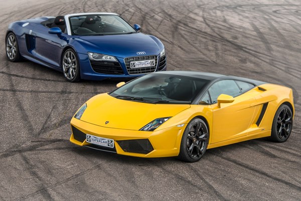 Double Supercar Thrill with Free High Speed Passenger Ride Double Supercar Thrill with Free High Speed Passenger Ride