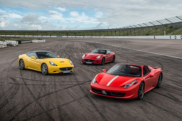 Triple Supercar Thrill with High Speed Passenger Ride – Week Round