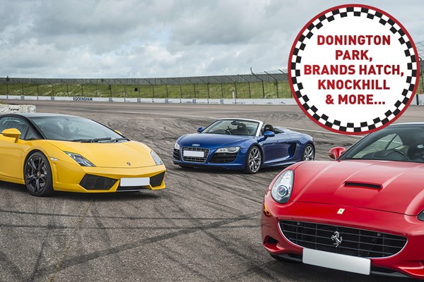 Triple Supercar Driving Blast at a Top UK Race Track Triple Supercar Driving Blast at a Top UK Race Track