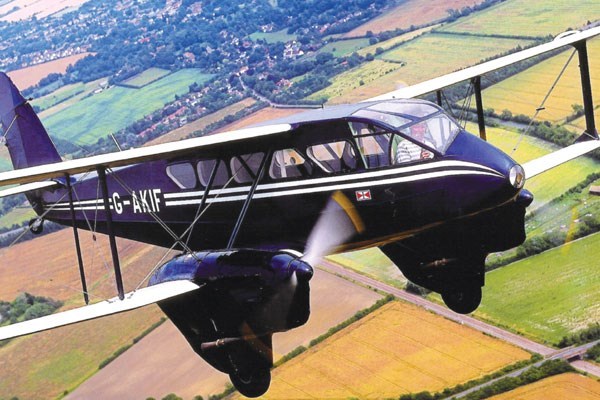Dragon Rapide Flight Over Cambridge, Ely and Newmarket for One