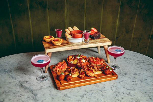 Afternoon Tea with a Cocktail or Glass of Prosecco for Two at Revolución de Cuba