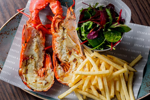 Dinner with a Bottle of Prosecco for Two at Steak and Lobster Dinner with a Bottle of Prosecco for Two at Steak and Lobster