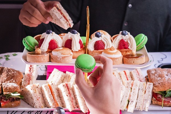 Prosecco Afternoon Tea for Two at B Bakery London Prosecco Afternoon Tea for Two at B Bakery London
