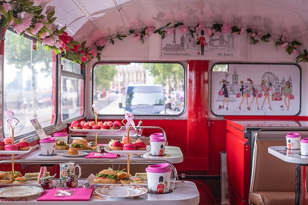 B Bakery Afternoon Tea London Bus Tour for Two B Bakery Afternoon Tea London Bus Tour for Two