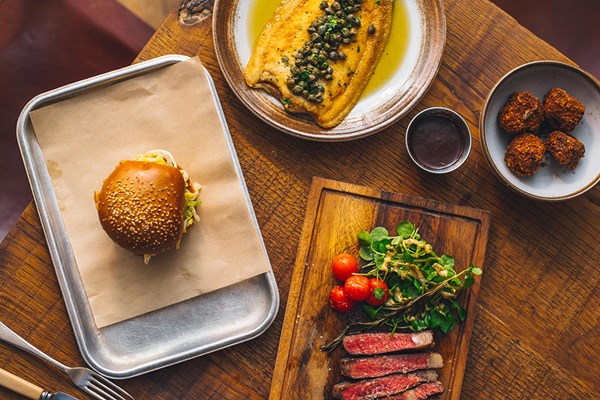 Two Courses with Fizz and Shooting Experience for Two at Mac and Wild, City Two Courses with Fizz and Shooting Experience for Two at Mac and Wild, City