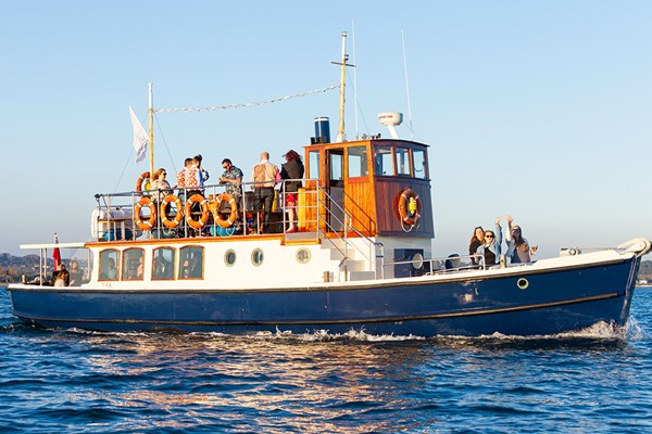 Afternoon Tea Cruise with Bottomless Prosecco for Two aboard the Dorset Queen Afternoon Tea Cruise with Bottomless Prosecco for Two aboard the Dorset Queen