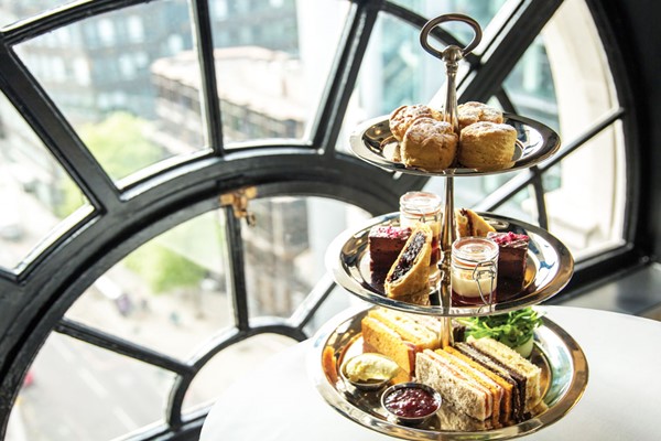 Champagne Afternoon Tea at 5* Hotel Gotham Manchester for Two Champagne Afternoon Tea at 5* Hotel Gotham Manchester for Two