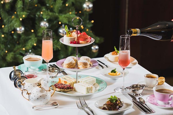 Winter Afternoon Tea with Bellinis for Two at Scoff and Banter Tea Rooms Winter Afternoon Tea with Bellinis for Two at Scoff and Banter Tea Rooms