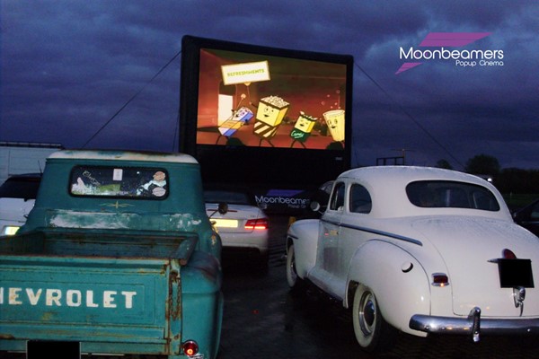 Drive In Cinema for Two at Moonbeamers Cinema