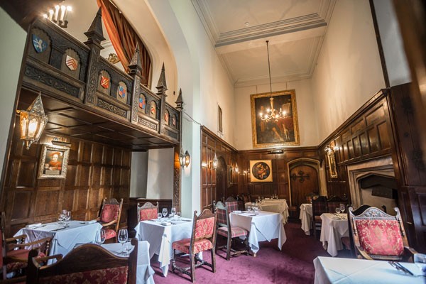 Three Course Dinner for Two at Thornbury Castle Hotel