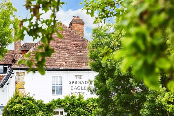 Overnight Break with 55 Minute Massage and Dinner for Two at The Spread Eagle Hotel and Spa Overnight Break with 55 Minute Massage and Dinner for Two at The Spread Eagle Hotel and Spa