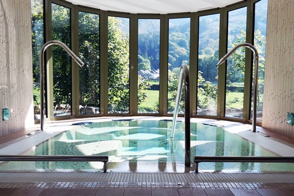 Jacuzzi With Views of the Countryside at Rothay Garden Hotel and Spa, Lake District
