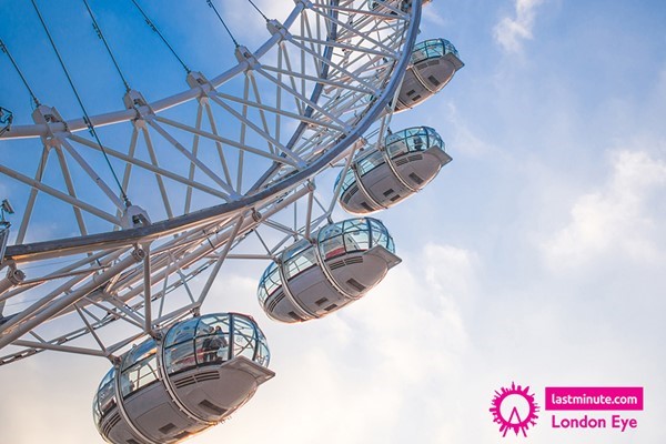 The Lastminute.com London Eye Tickets for Two