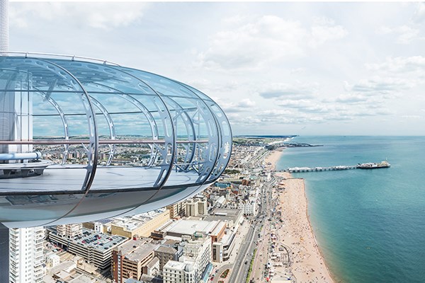 Lifestyle British Airways i360 Flight in Brighton for Two with Fizz