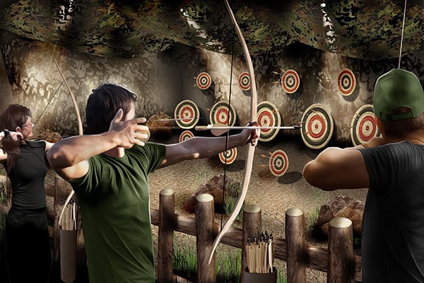 The Bear Grylls Adventure Basecamp and High Ropes for Two The Bear Grylls Adventure Basecamp and High Ropes for Two