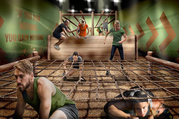 The Bear Grylls Adventure Basecamp, High Ropes and Climb for Two The Bear Grylls Adventure Basecamp, High Ropes and Climb for Two