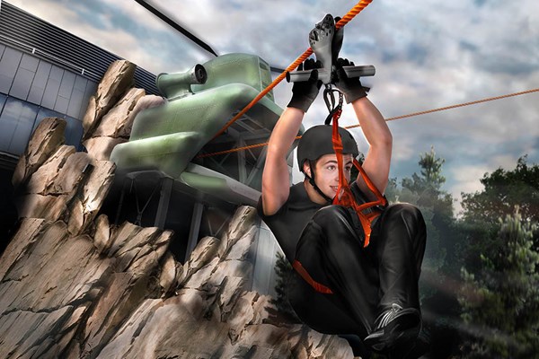 The Bear Grylls Adventure Basecamp and High Ropes for Two The Bear Grylls Adventure Basecamp and High Ropes for Two