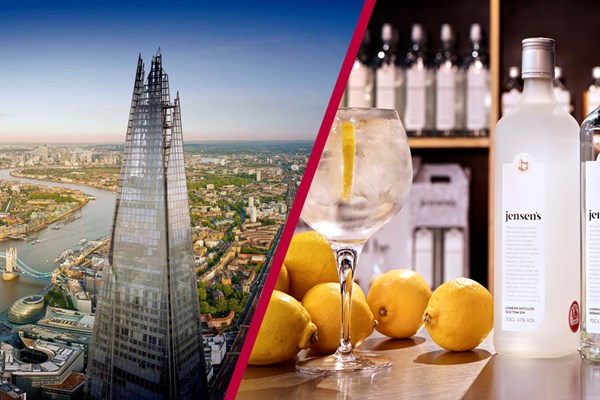 The View from the Shard & Jensens Gin Experience for Two at Bermondsey Distillery The View from the Shard & Jensens Gin Experience for Two at Bermondsey Distillery