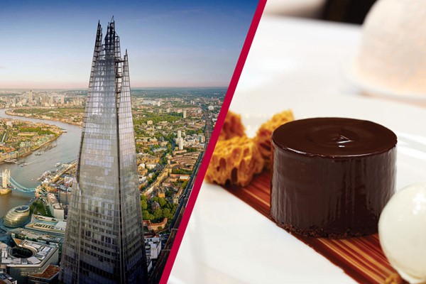 The View from The Shard with 3 Course Michelin Dining and Bubbles for Two The View from The Shard with 3 Course Michelin Dining and Bubbles for Two