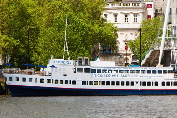 Bottomless Afternoon Tea aboard RS Hispaniola with Thames Sightseeing for Two Bottomless Afternoon Tea aboard RS Hispaniola with Thames Sightseeing for Two