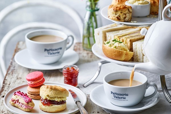 Afternoon Tea at Patisserie Valerie for Two