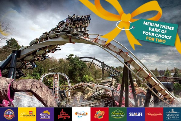 Merlin Thrilling Theme Park Tickets for Two