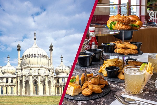 Entry to Brighton Pavilion and Fish and Chip Afternoon Tea for Two at Harry Ramsden's