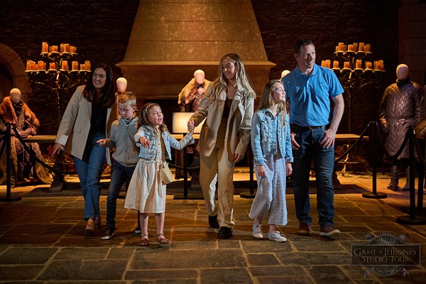 Family Entry to The Game of Thrones Studio Tour for Four Family Entry to The Game of Thrones Studio Tour for Four