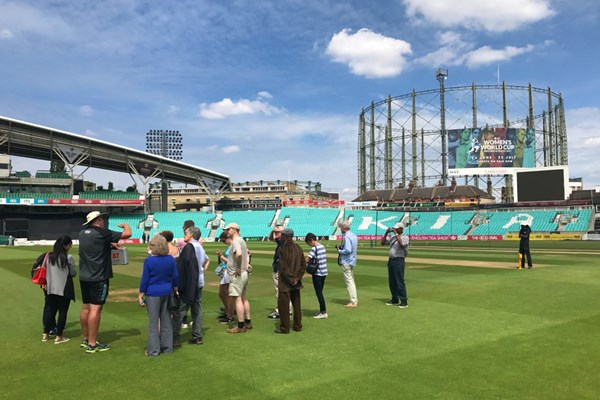 Kia Oval Cricket Match and Ground Tour with Sparkling Afternoon Tea for Two