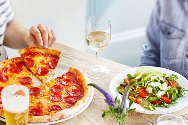 Three Course Meal with Glass of Wine for Two at Prezzo Three Course Meal with Glass of Wine for Two at Prezzo