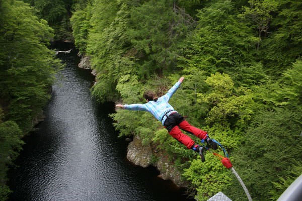 Bungee Jump for One in Scotland