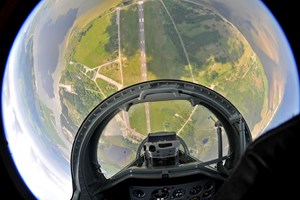 MiG29 Edge of Space Flight in Russia