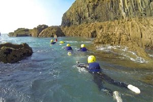 Half Day Coasteering for One at Preseli Venture