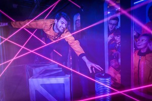Crystal Maze LIVE Experience with Cocktails for Two, London