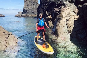 2 for 1 Stand Up Paddleboard Lesson at Harlyn Surf School