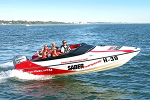 Family Honda Powerboat Adventure for Four in Southampton