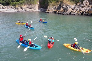 Sea Kayaking or Coasteering Experience for Two with Activity Pembrokeshire