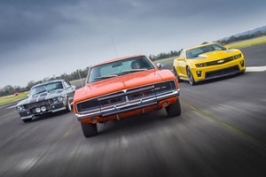 Movie Muscle Car Driving Blast
