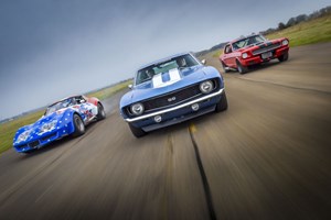 Triple Movie Muscle Car Driving Blast