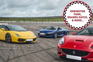 Triple Supercar Driving Blast at a Top UK Race Track