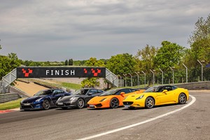 Four Supercar Driving Blast in Scotland