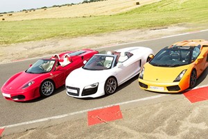 Triple Supercar Thrill for One at Goodwood