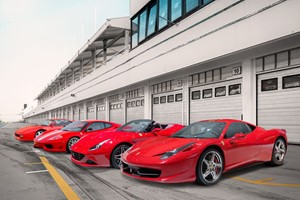 The Ultimate Ferrari Four Car Driving Experience for One