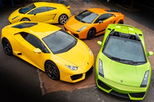 The Ultimate Lamborghini Four Car Driving Experience for One