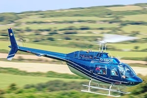 12 Mile Private Helicopter Experience with a Magnum of Bubbles for Four