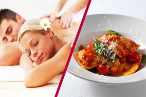 Blissful Spa Day with 3 Course Dining and Wine for Two