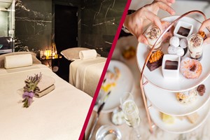 Chocolate Themed Afternoon Tea and Spa Day for Two at The May Fair Hotel, London