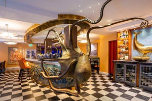 Three Course Meal and a Glass of Wine for Two at The Seashell of Lisson Grove