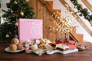 Festive Friends and Family Hamper at Home with Piglet's Pantry