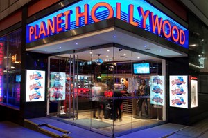 Two Course Meal for Two with Drinks at Planet Hollywood